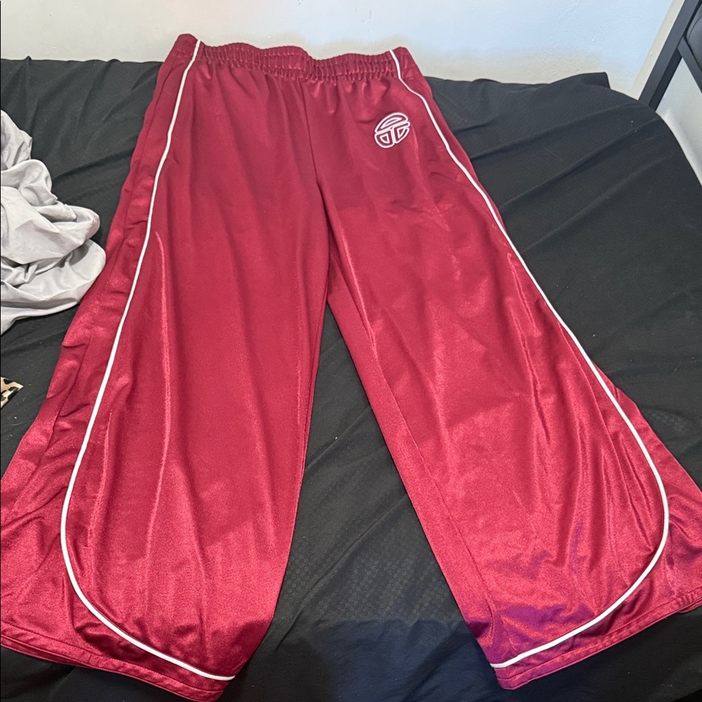 Telfar Burgundy Joggers